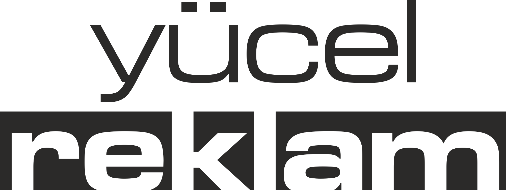 yucel reklam menu logo